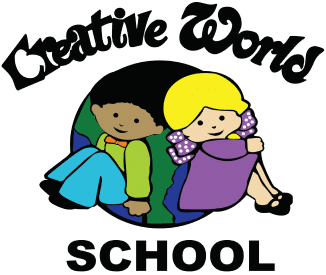 Creative World School logo, Hire Up Recruiting client
