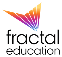 Fractal Education logo, Hire Up Recruiting client