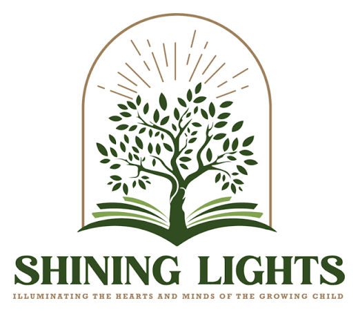 Shining Lights logo, Hire Up Recruiting client